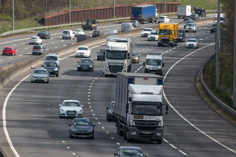 haulage drivers - M25 motorway